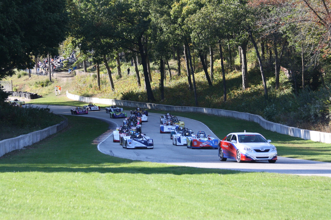 Archive SCCA Spec Racer Ford field at the 2010 National Championship Runoffs at Road America