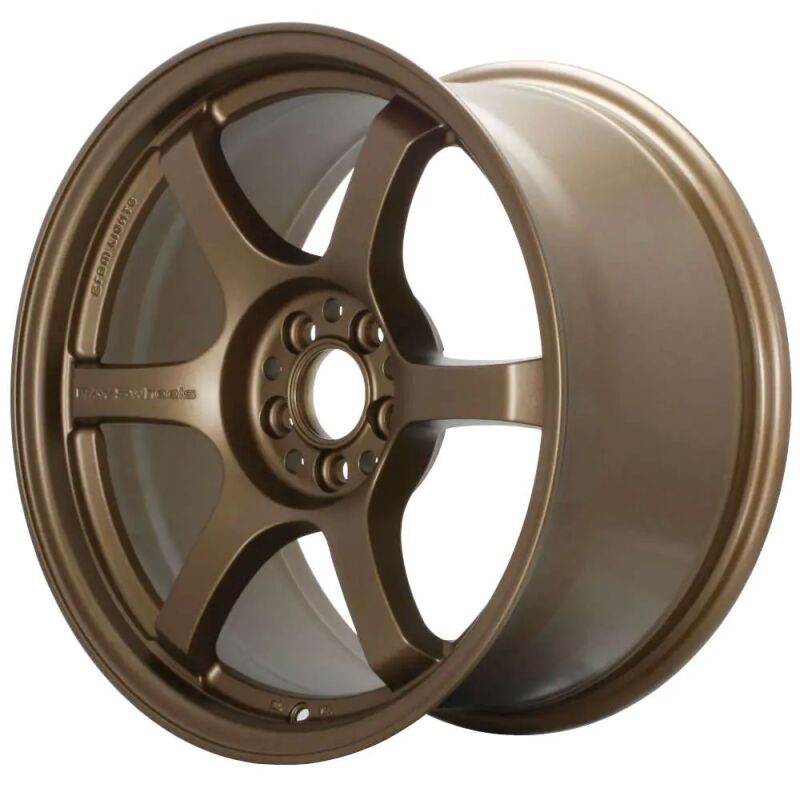 Gram Lights 57DR 18x8.5 +37mm-114.3 Bronze 2 Wheel (Min Order Qty 20)