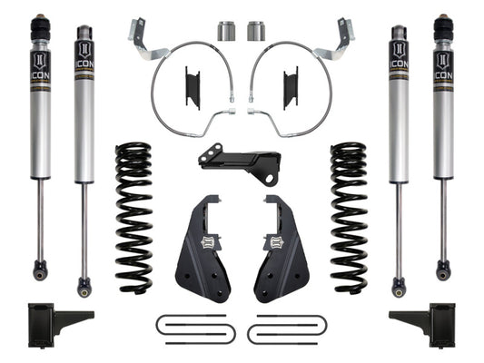 ICON 2023 Ford F-250/F-350 Super Duty 4WD Diesel 4.5in Lift Stage 1 Suspension System