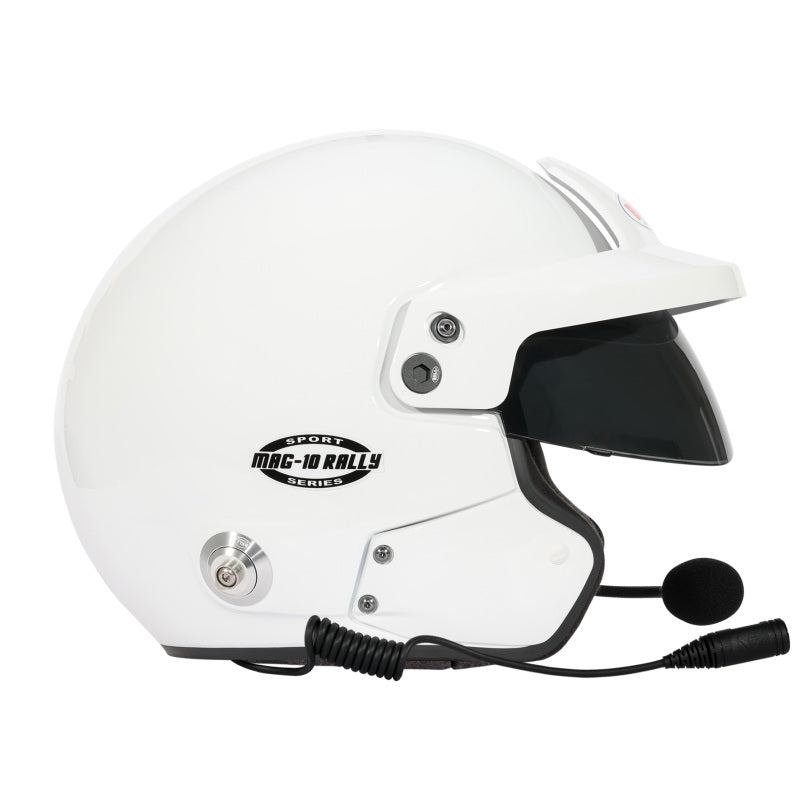 Bell Helmet Mag-10 Rally Sport White (Hans) Xs(55-56) Fia8859-2024