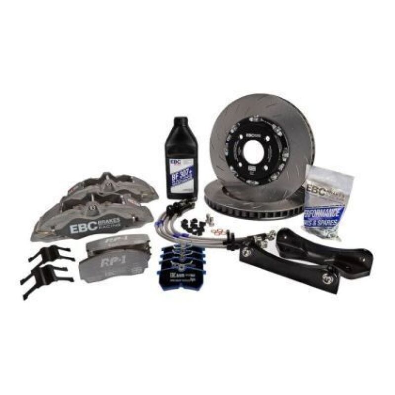 EBC Racing Subaru BRZ Gen 2 (ZD8) Anodized Apollo-6 Calipers 355mm Rotors Front Big Brake Kit