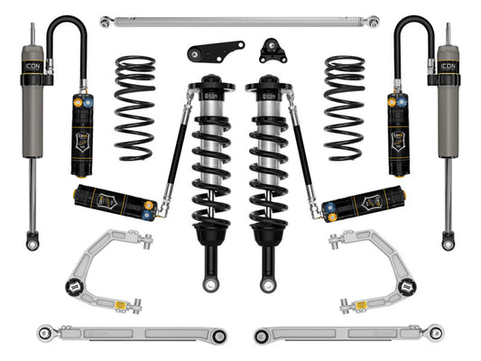 ICON 24 Land Cruiser 250 Series 1.25-3in Lift Stage 8 Suspension System Cdxs Billet