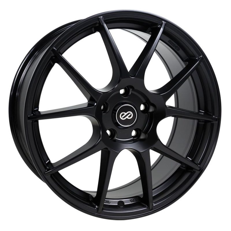 Enkei YS5 16x7 5x114.3 38mm Offset 72.6mm Bore Black Wheel