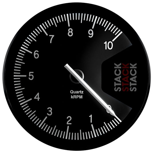 Autometer Stack Professional Action Replay 125mm 0-10K RPM Tachometer - Black