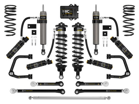 ICON 23-24 Sequoia 3-4.25in Stage 3 3.0 Suspension System Tubular