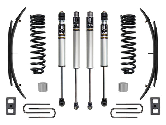 ICON 23 Ford F250/F350 Gas 2.5in Stage 1 Suspension System w/ Expansion Pack
