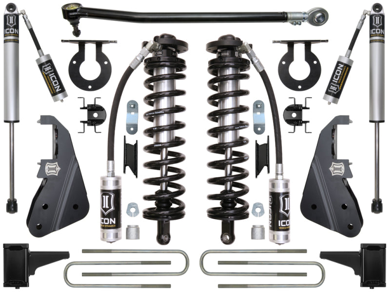 ICON 17-22 Ford F250/F350 4-5.5in Stage 1 Coilover Conversion System