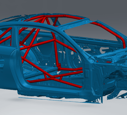 F82 FD Spec X Door Bar Roll Cage Kit
