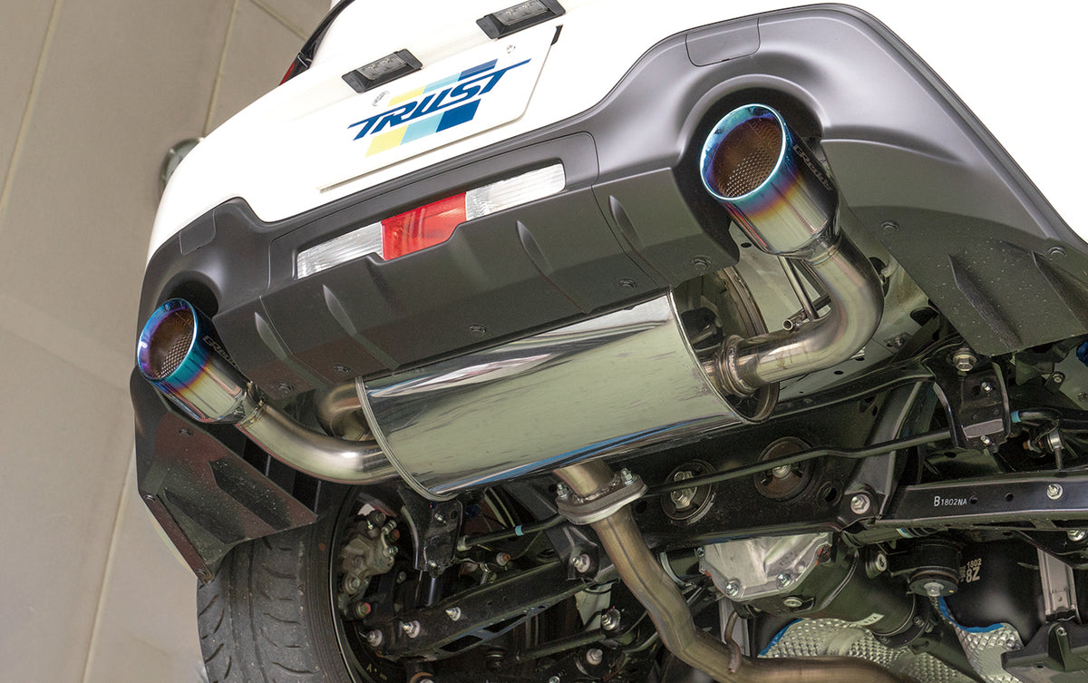 GReddy 2022+ Toyota (ZN8) GR86 / Subaru (ZD8) BRZ Comfort Sport GTS Catback Exhaust