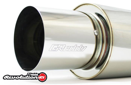 GReddy Universal 2.5in 3-Bolt Tip Revolution RS Muffler