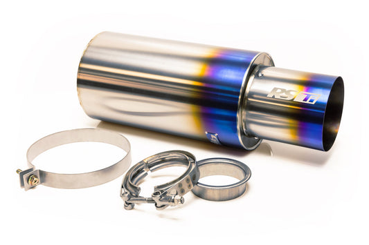 GReddy Universal 3in 3-Bolt Tip Revolution Ti Muffler
