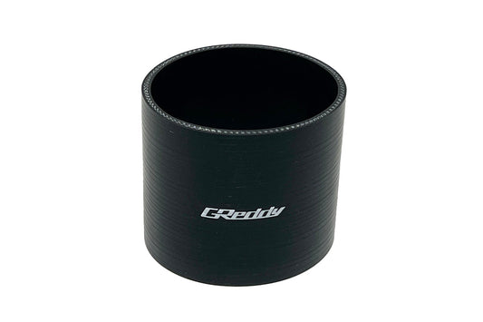 GReddy 80mm x 80mm Silicone Straight Hose - Black