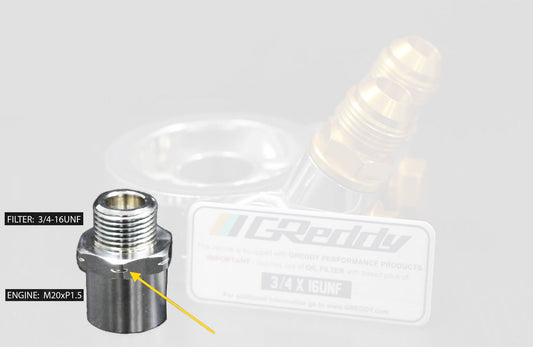 GReddy Oil Cooler Center Bolt Standard M20xP1.5