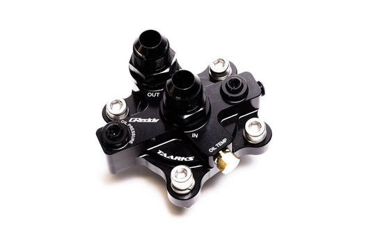GReddy RB26 OIL BLOCK ADAPTER BOLT-ON GPP X TAARKS