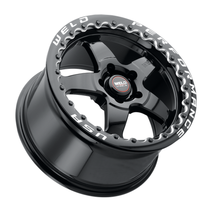 Weld S905 17x10 Ventura Beadlock 5x114.3 ET49 BS7.42 Gloss Black 78,1