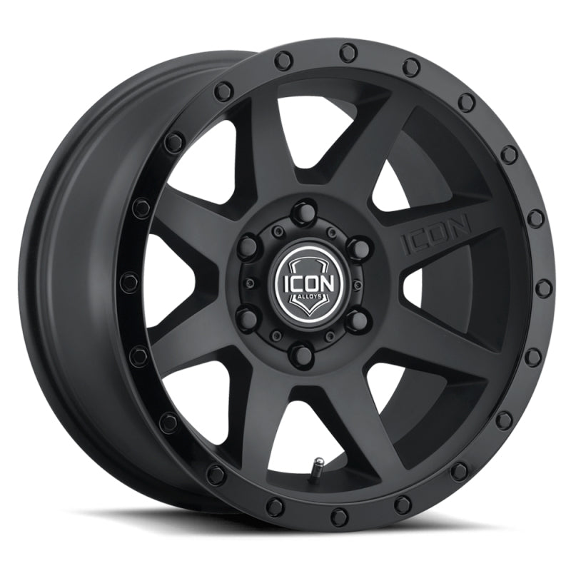 ICON Rebound 20x9 / 6x135 / 16mm / 5.625in BS Double Black Wheel