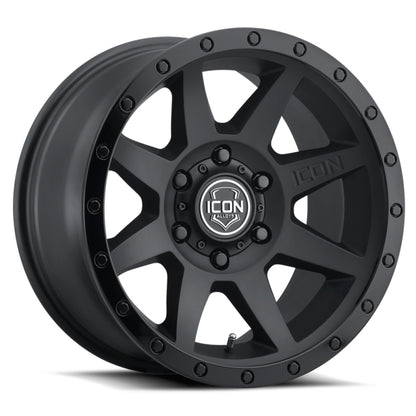 ICON Rebound 20x9 / 6x135 / 16mm / 5.625in BS Double Black Wheel
