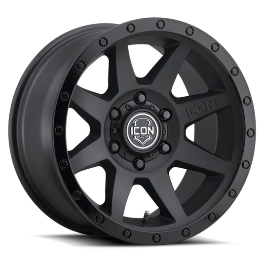 ICON Rebound 20x9 / 6x135 / 16mm / 5.625in BS Double Black Wheel