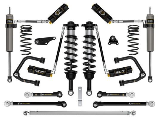 ICON 24 Land Cruiser 250 Series 1.25-3in Lift Stage 9 Suspension System Cdcv Tubular