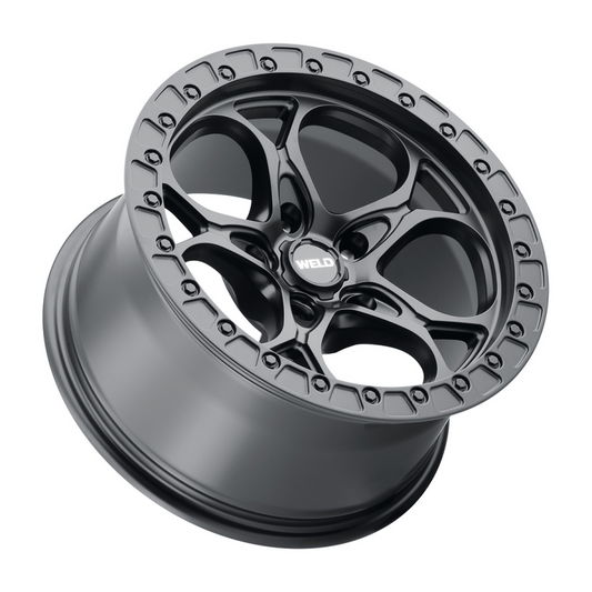 Weld Ledge 20x10 / 5x120 / 6.6 BS / 72.56 HB - Satin Black - Non-BL Wheel