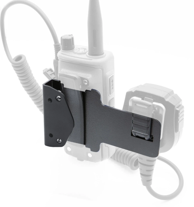Rugged Radios Radio and Speaker Mic Mount for Handheld Radios