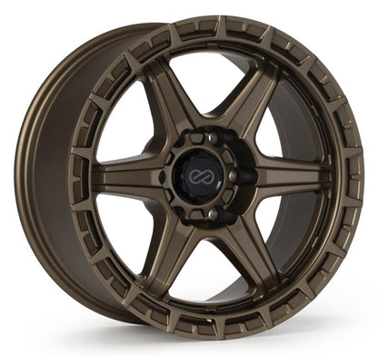 Enkei Trail-Finder 20x9 / 6x139.7 BP / ET39 / 106.1mm Bore - Matte Bronze Wheel