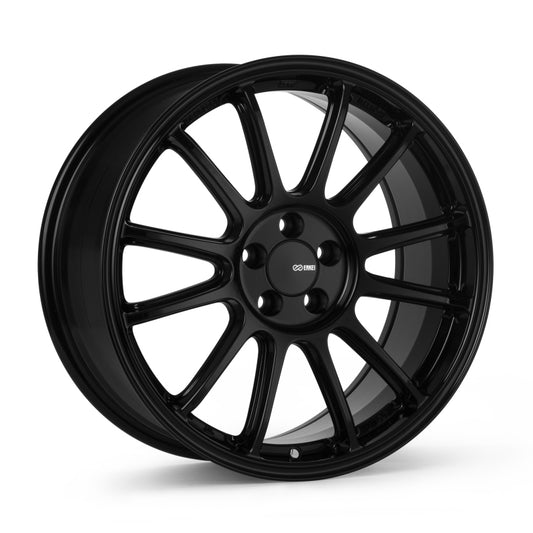 Enkei Vantix 18x8 / 5x114.3 BP / ET40 / 72.6mm Bore - Matte Black Wheel