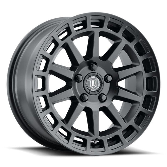 ICON Journey 17x8 / 5x100 / 38 mm / 6in BS Satin Black Wheel
