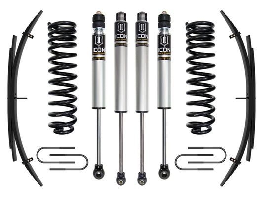 ICON 08-10 Ford F250/F350 2.5in Stage 1 Suspension System w/ Expansion Pack