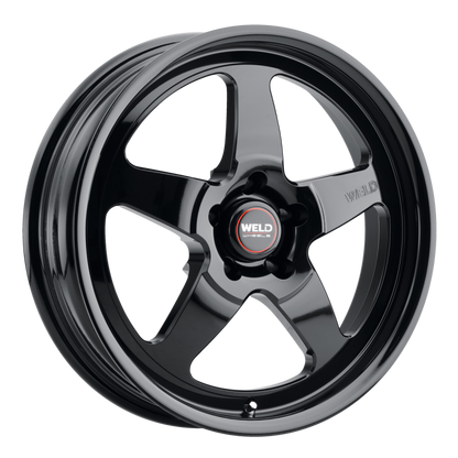Weld 17x10 Ventura Drag 5x114.3 ET49 BS 7.42 Gloss Black 78.1