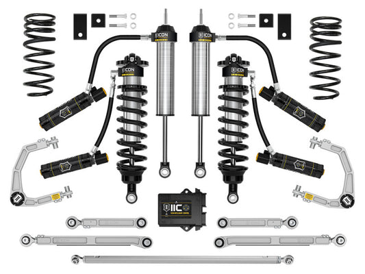 ICON 23-24 Sequoia 3-4.25in Stage 4 3.0 Suspension System Billet