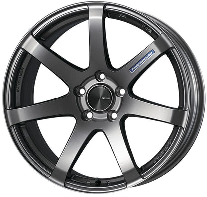 Enkei PF07 19x10 5x114.3 75mm Offset Dark Silver Wheel