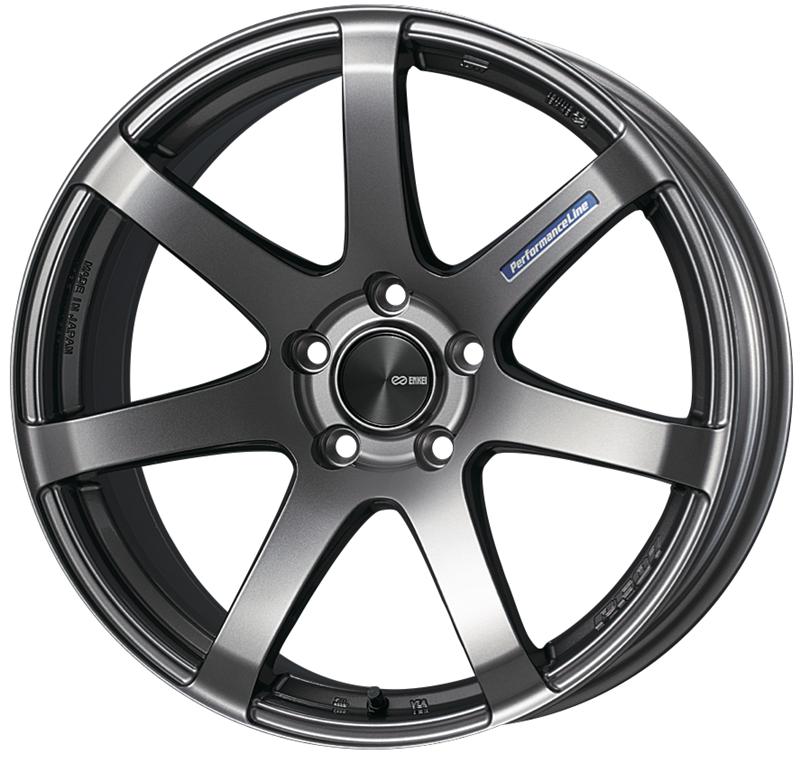 Enkei PF07 17x9.5 5x114.3 40mm Offset Dark Silver Wheel *Special Order/No Cancel*