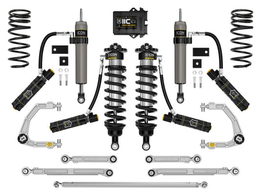 ICON 23-24 Sequoia 3-4.25in Stage 3 3.0 Suspension System Billet