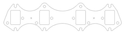Cometic Ford Gen-1 FE V8 .030in MLS Exhaust Manifold Gasket Set - 1.560in x 2.310in Rectangle Port