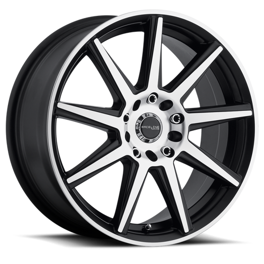 Raceline 144 Storm Black / Machined
