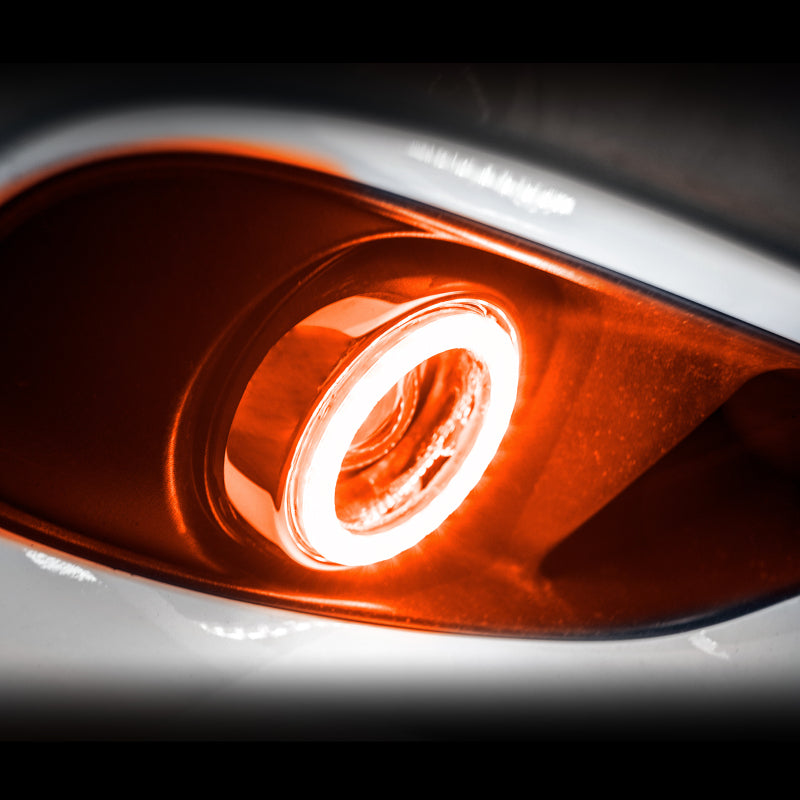 Oracle 15-17 Ford Mustang Surface Mount LED Projector Fog Light Halo Kit - Amber