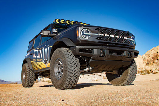 ICON 21-23 Bronco Non-Sasquatch 3-4in Lift Stage 5 Suspension System Tubular