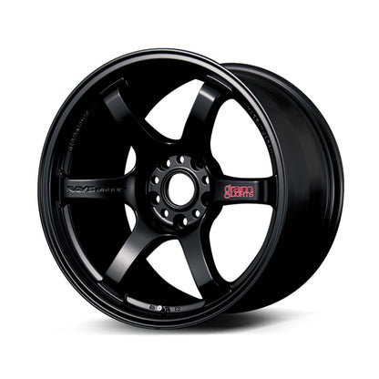 Gram Lights 57DR 18x8.5 +37 5x100 Semi Gloss Black Wheel