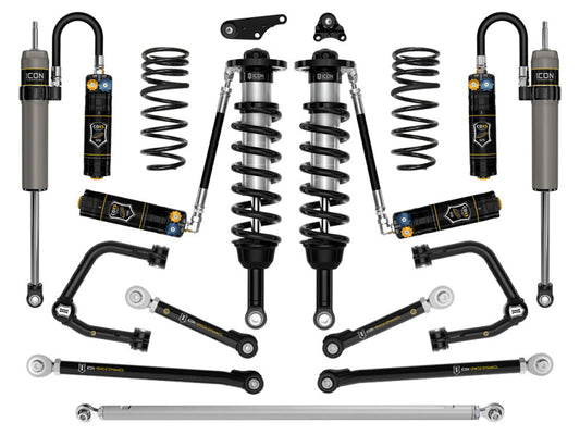 ICON 24 Tacoma 1.25-3in Stage 12 Suspension System Tubular Overland Rear Coils