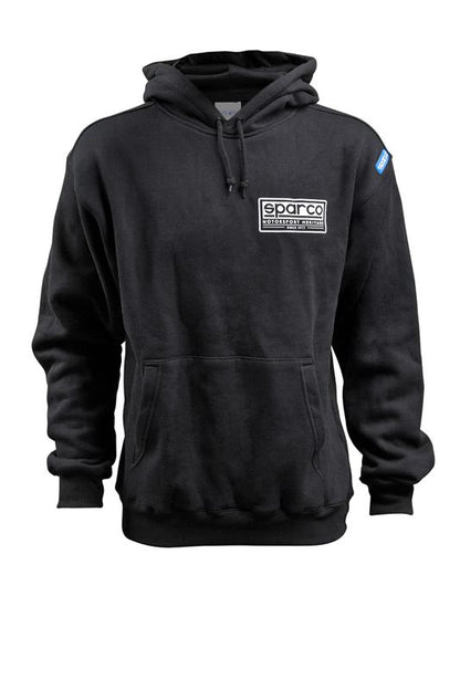Sparco Sweatshirt Hooded Heritage Blk Xx