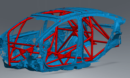 VA Subaru Rally Roll Cage Kit