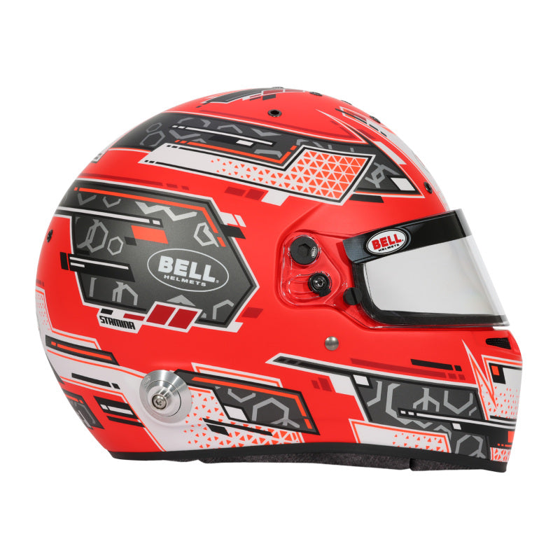 Bell Helmet Rs7 Stamina Anthracite/Red (Hans) 54(6 3/4) Fia8859-2024/Sa2025