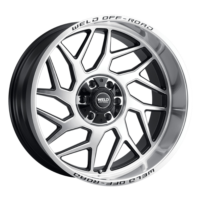 Weld Off-Road W118 20x9 Fulcrum 8x170 ET-00 BS 5.00 125.1 Gloss Black Machined Wheel