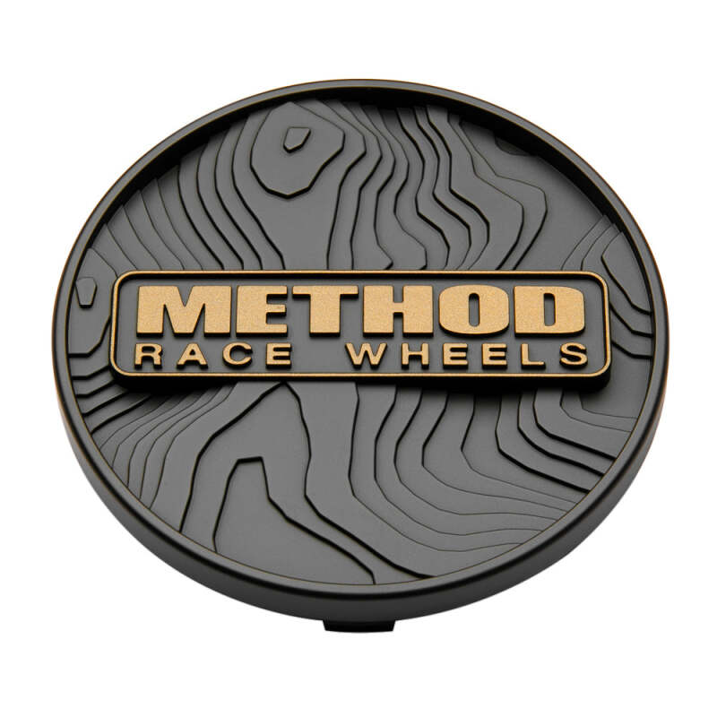 Method Wheels - Topo Snap-In 86mm Center Cap - Bronze