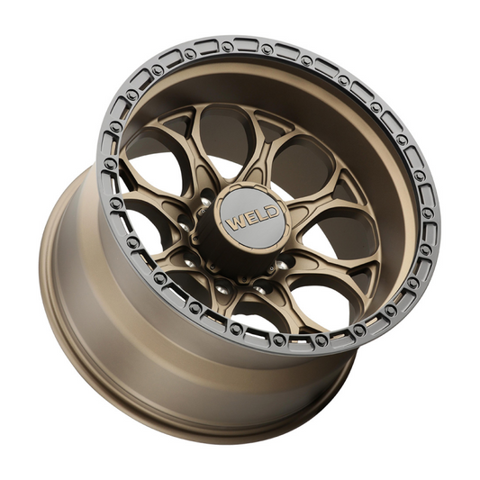 Weld Ledge 8 20x9 / 8x180 / 5 BS / 124.3 HB - Satin Bronze - Non-BL Wheel