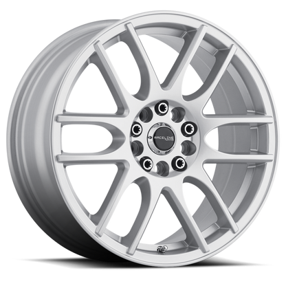 Raceline 141 Mystique Silver / Machined