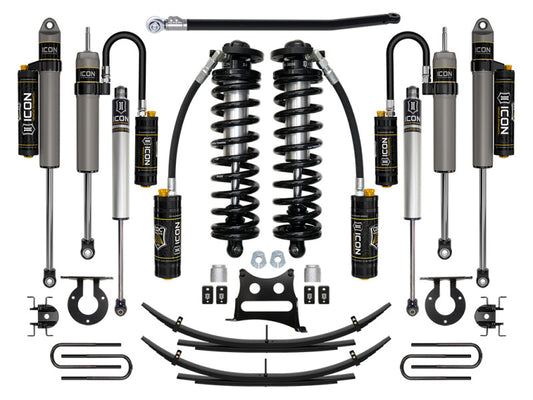 ICON 11-16 Ford F250/F350 2.5-3in Stage 5 Coilover Conversion System w/ Expansion Pack