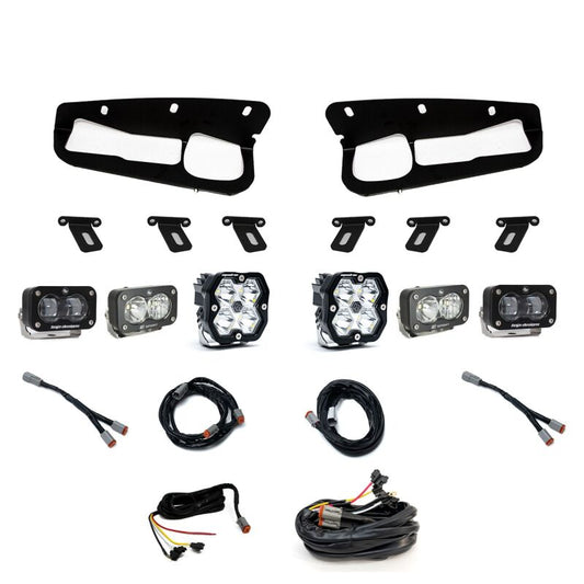 Baja Designs 21-25 Ford Bronco Squadron 2.0 Sport (Spot) / S2 SAE / S2 Sport D/C Steel Bmpr w/UP