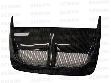 Seibon 08-10 Subaru Impreza WRX STI CWIII-Style CF Hood Scoop - Only Fits OEM Hood (Not Seibon Hood)